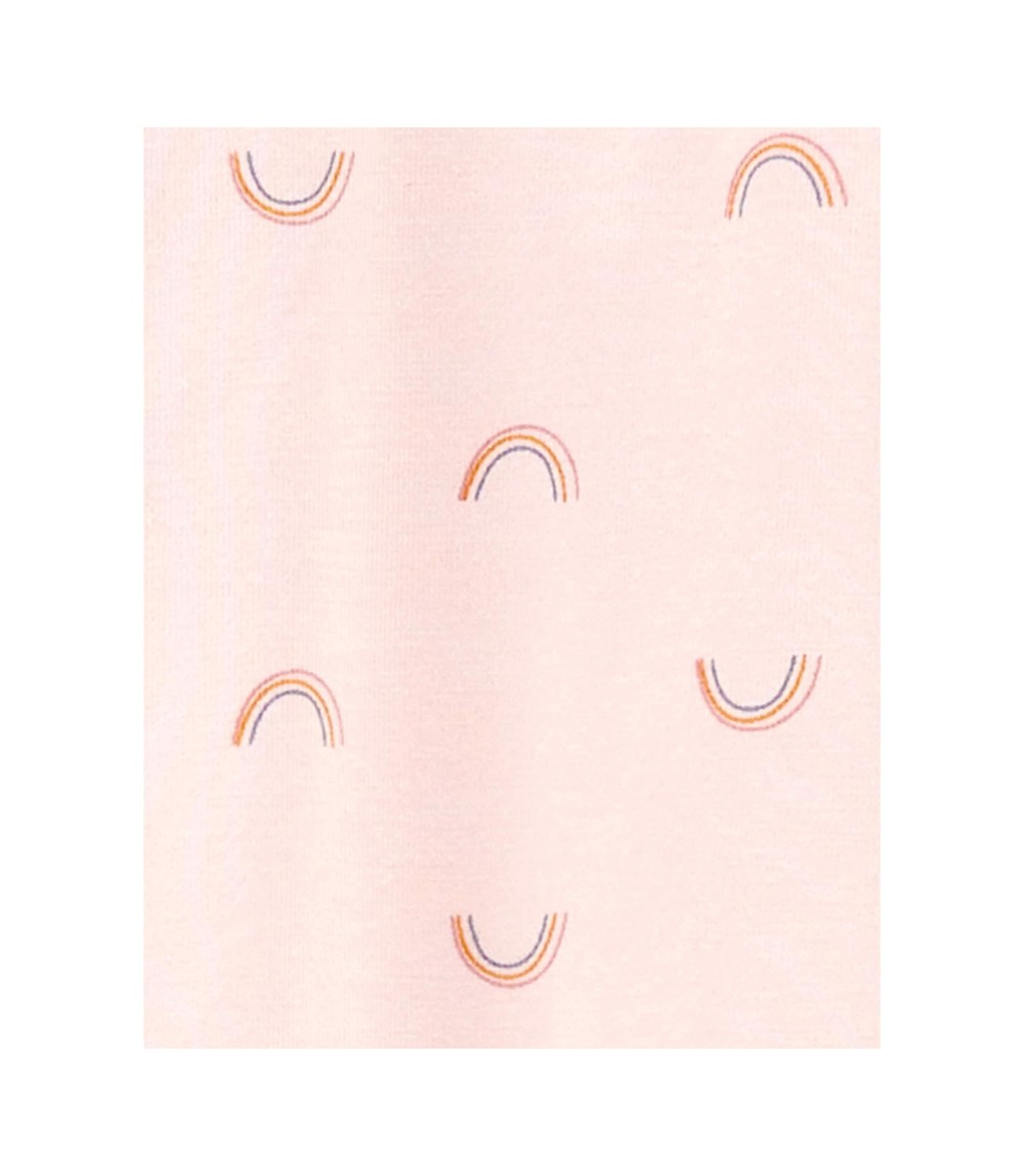 Overall mit Fuß Regenbogen