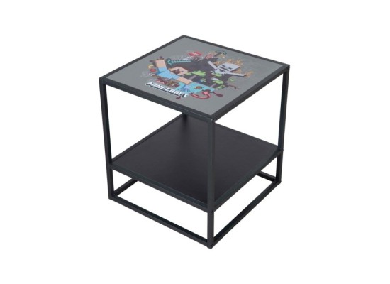 Beistelltisch, Nachttisch mit 1 Ablage MINECRAFT