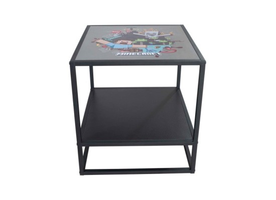 Beistelltisch, Nachttisch mit 1 Ablage MINECRAFT