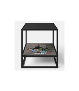 Beistelltisch, Nachttisch mit 1 Ablage MINECRAFT