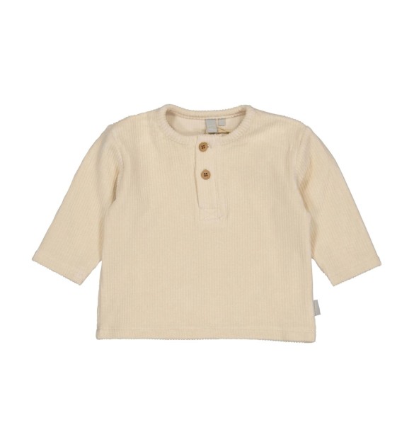 Softcord-Henley-Shirt langarm