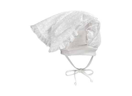 Kopftuch Lochstickerei-Blumen