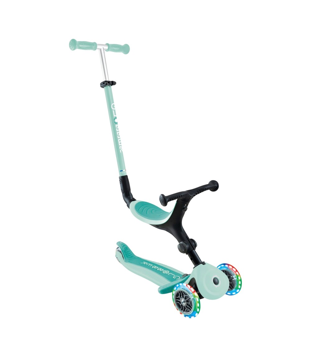 Scooter 3in1 Go-Up active mit Leuchtrollen