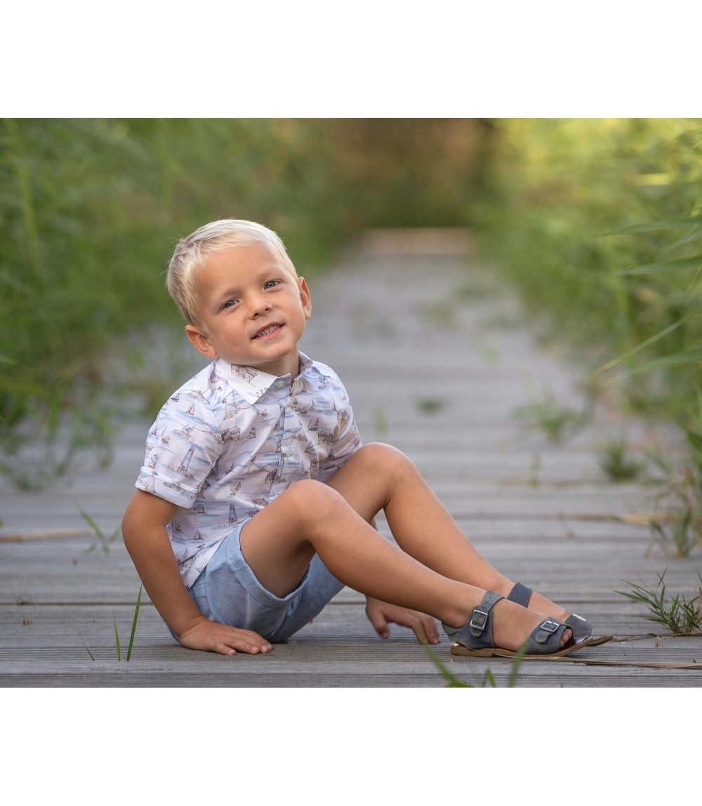 Hemd kurzarm Maritim