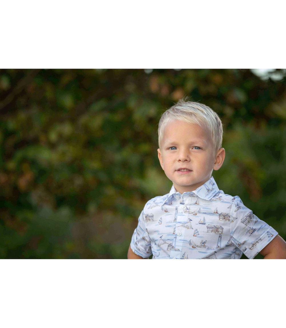 Hemd kurzarm Maritim