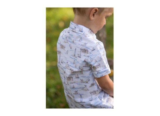 Hemd kurzarm Maritim