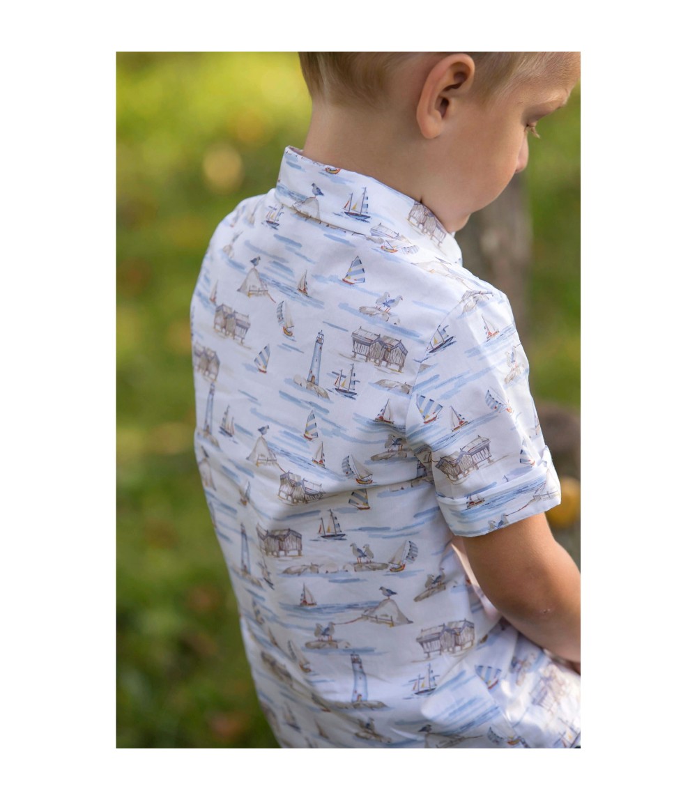 Hemd kurzarm Maritim