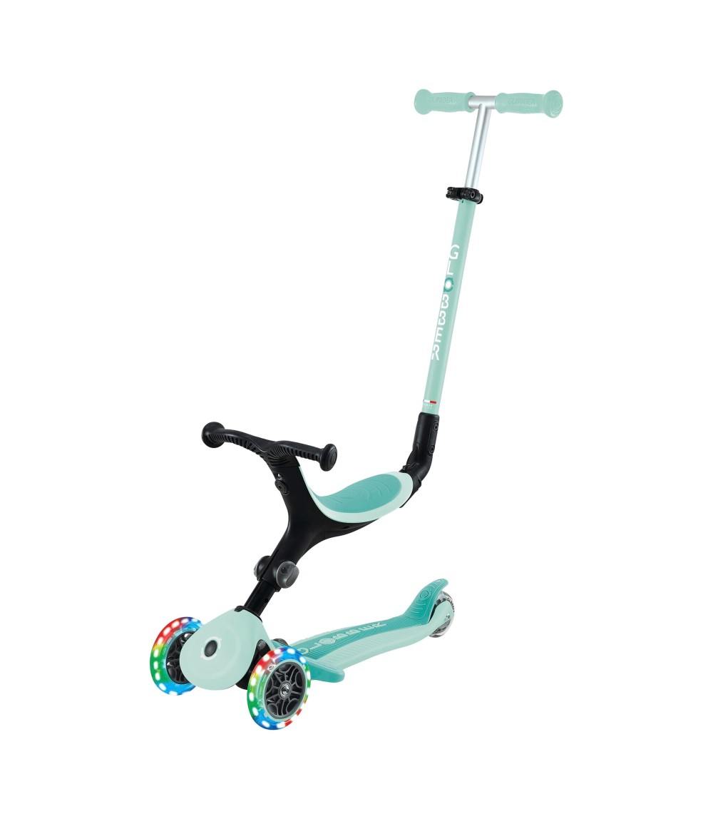 Scooter 3in1 Go-Up active mit Leuchtrollen