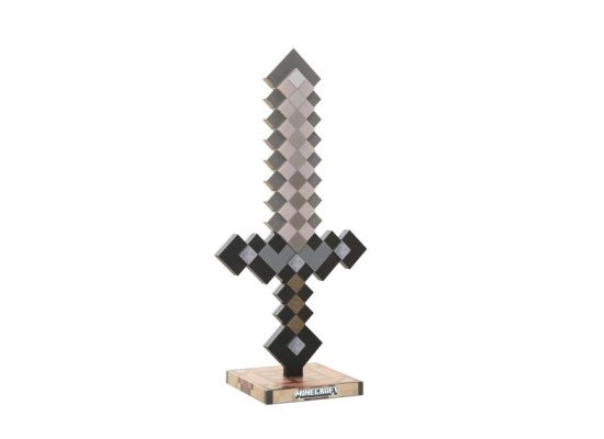 LED-Tischlampe, Netherite aufladbarer Akku MINECRAFT