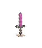 LED-Tischlampe, Netherite aufladbarer Akku MINECRAFT