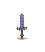 LED-Tischlampe, Netherite aufladbarer Akku MINECRAFT