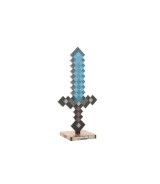 LED-Tischlampe, Netherite aufladbarer Akku MINECRAFT