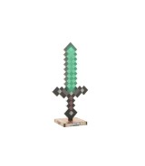 LED-Tischlampe, Netherite aufladbarer Akku MINECRAFT
