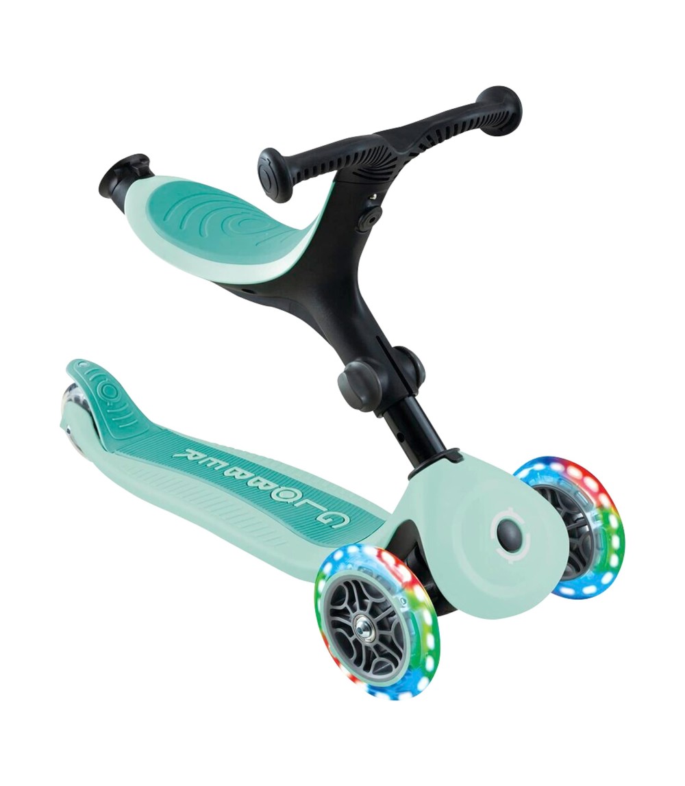 Scooter 3in1 Go-Up active mit Leuchtrollen