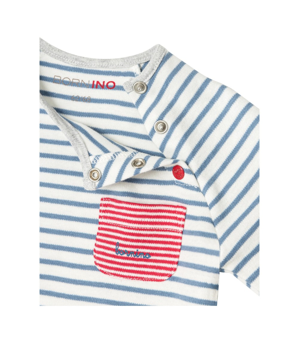 Raglanshirt langarm Elefant Ringel