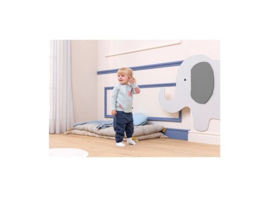 Raglanshirt langarm Elefant Ringel