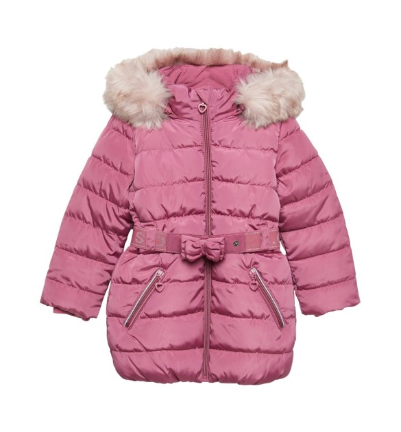 Steppmantel mit Kapuze