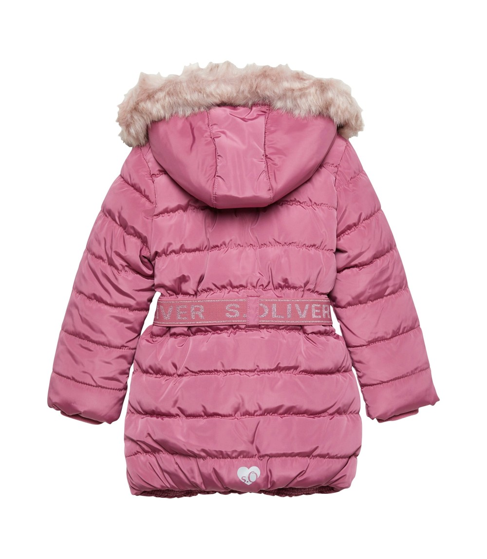 Steppmantel mit Kapuze