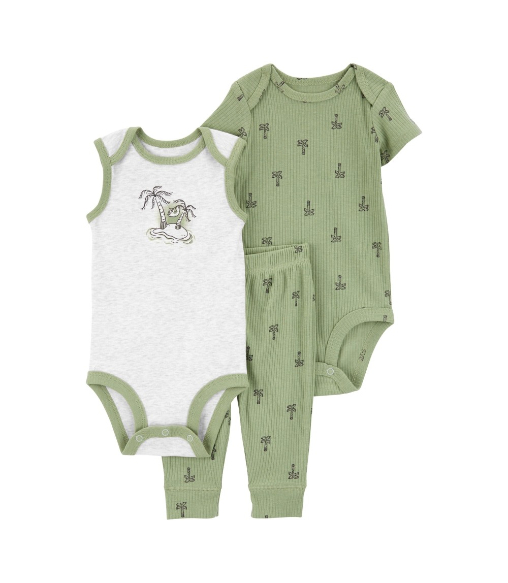 3-tlg. Set Body kurzarm