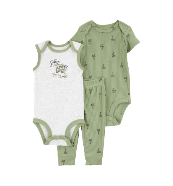 3-tlg. Set Body kurzarm