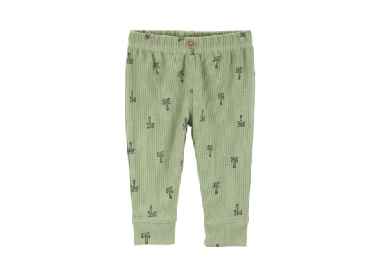  Body ohne Arm und Jogginghose Rippqualität Palmen