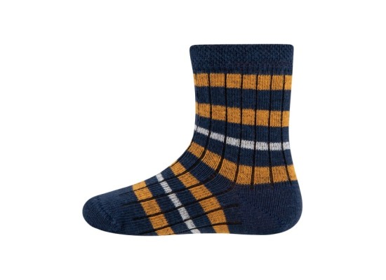 2er-Pack Socken Ringel Rippqualität