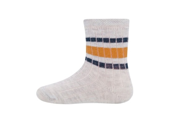 2er-Pack Socken Ringel Rippqualität