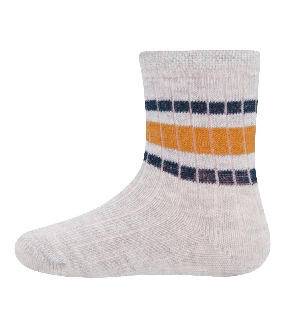 2er-Pack Socken Ringel Rippqualität