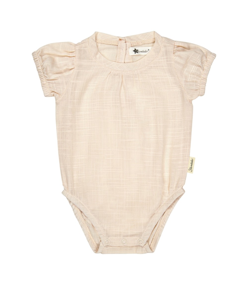 Body kurzarm Leinenoptik