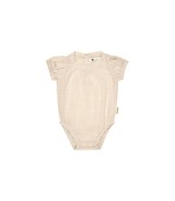 Body kurzarm Leinenoptik