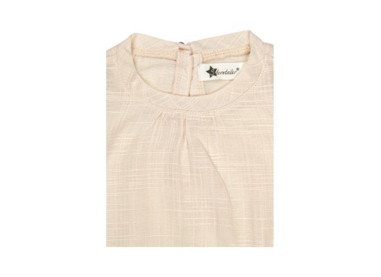 Body kurzarm Leinenoptik