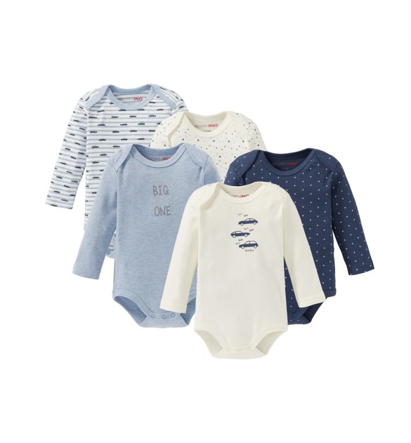 5er-Pack Bodys langarm