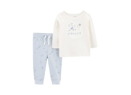 2-tlg. Set Shirt langarm und Jogginghose Full of wonder