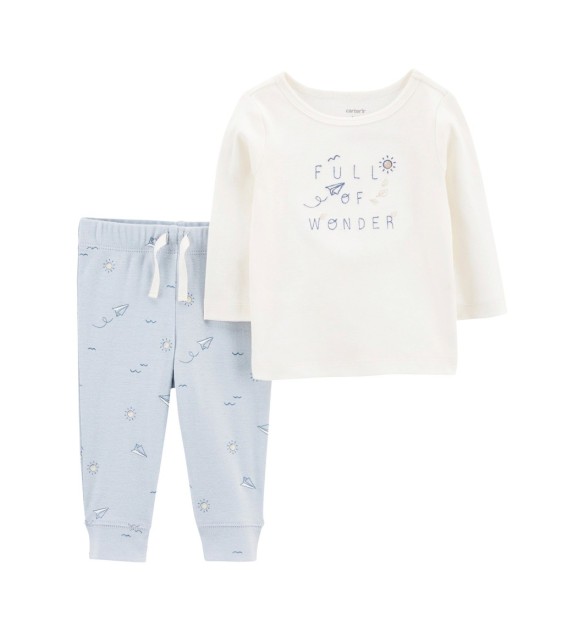 2-tlg. Set Shirt langarm und Jogginghose Full of wonder