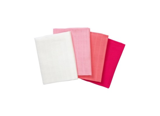 4er-Pack Mullwindeln 80x80 cm