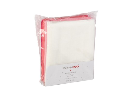 4er-Pack Mullwindeln 80x80 cm