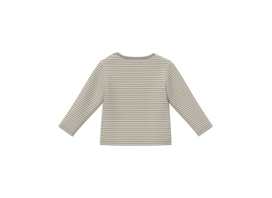 Shirt langarm Ringel Rippqualität