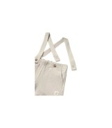 Latzhose kurz Waffelpiqué