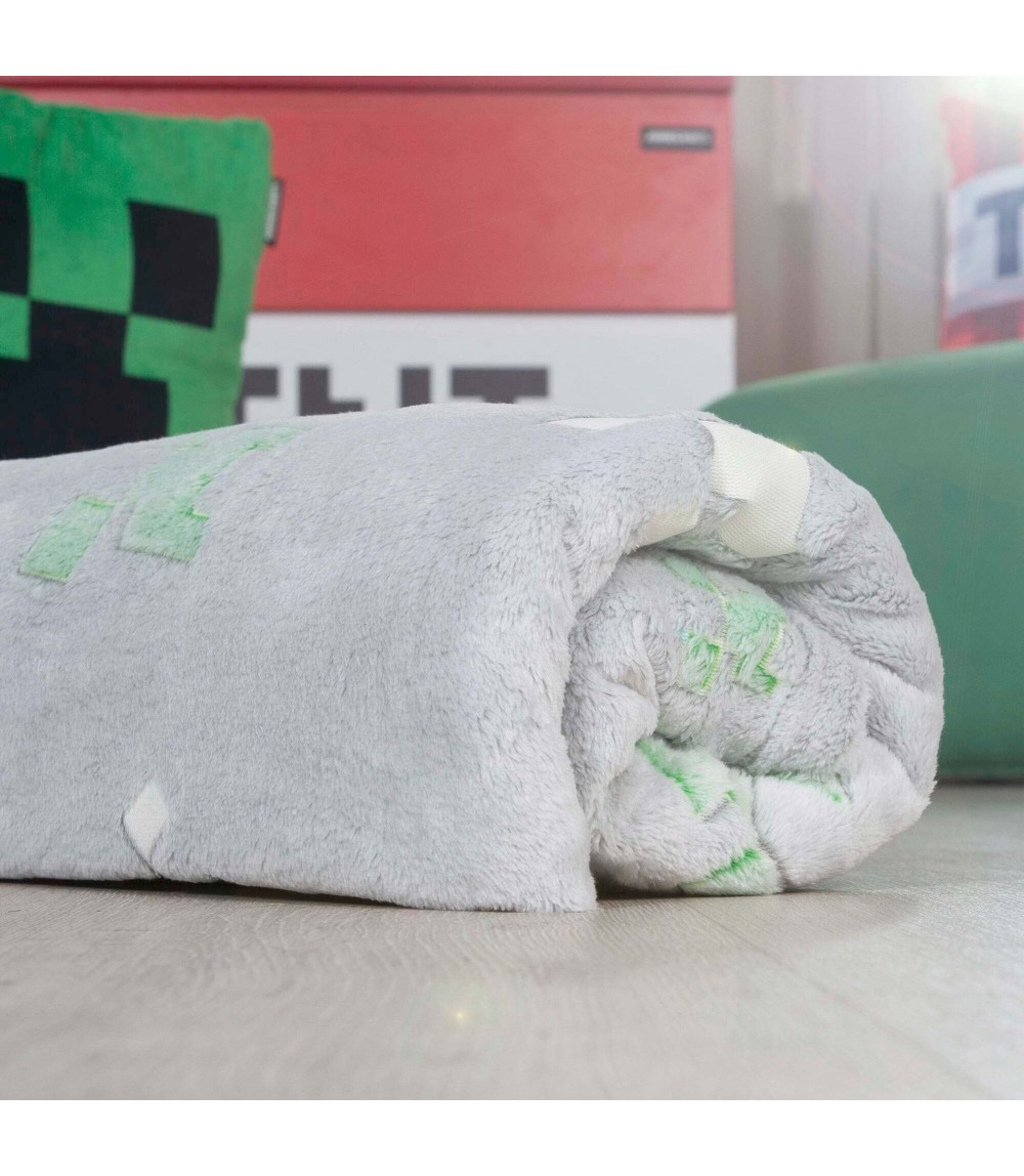 Kuscheldecke mit Glow-in-the-Dark-Funktion MINECRAFT