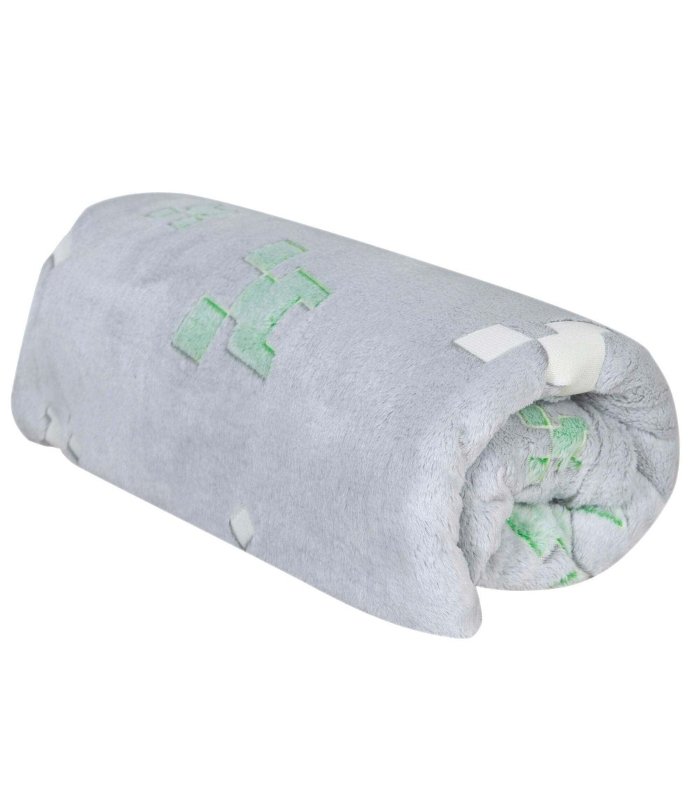 Kuscheldecke mit Glow-in-the-Dark-Funktion MINECRAFT