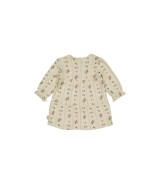 Ajour-Kleid langarm Rosen