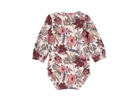 Body langarm Blumen