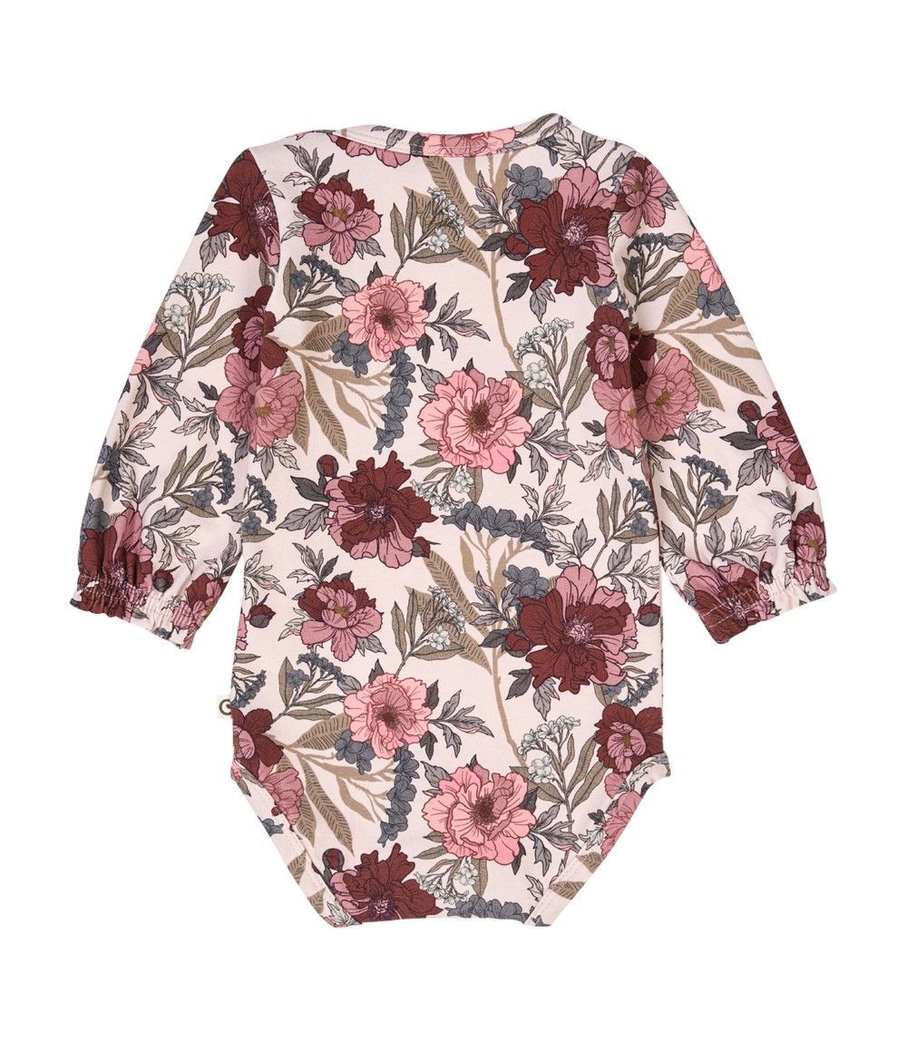 Body langarm Blumen