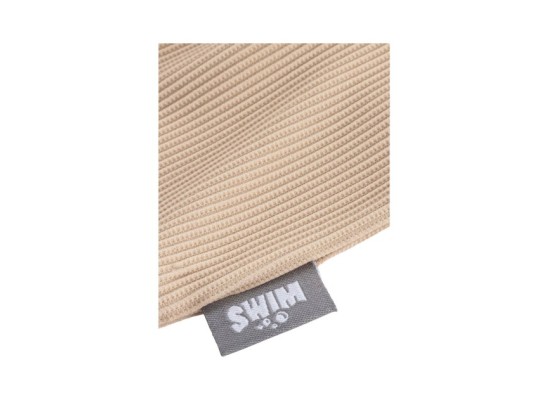 Capri-Schwimmleggings mit Windeleinsatz und UV-Schutz Rippqualität