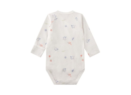 Wickelbody langarm Vögel