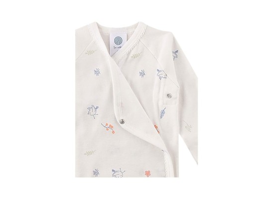 Wickelbody langarm Vögel