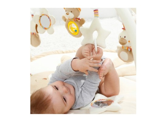 Spielbogen mit 3-D-Activity-Decke Teddy Rainbow