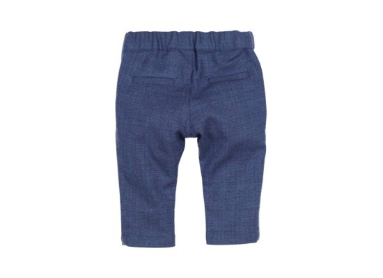 Chambray-Hose mit Leinenanteil