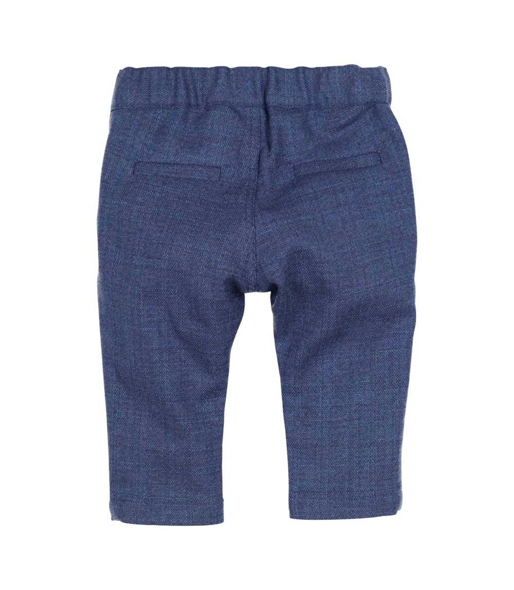 Chambray-Hose mit Leinenanteil