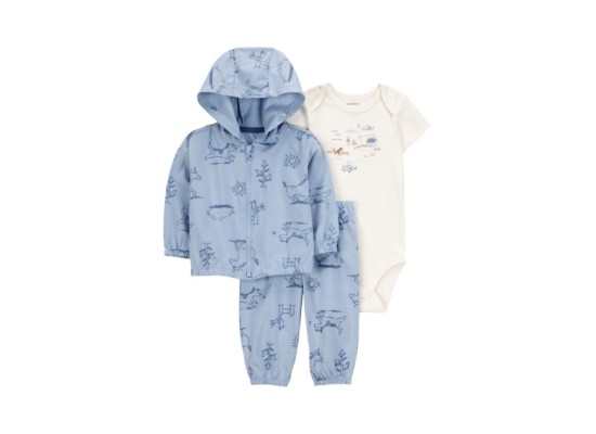 3-tlg. Set Body kurzarm